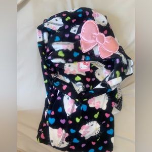 Hello Kitty footed pajamas